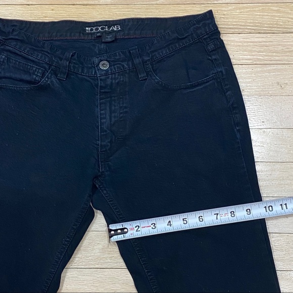 DDC Lab black denim jeans 30x27 - Picture 7 of 9